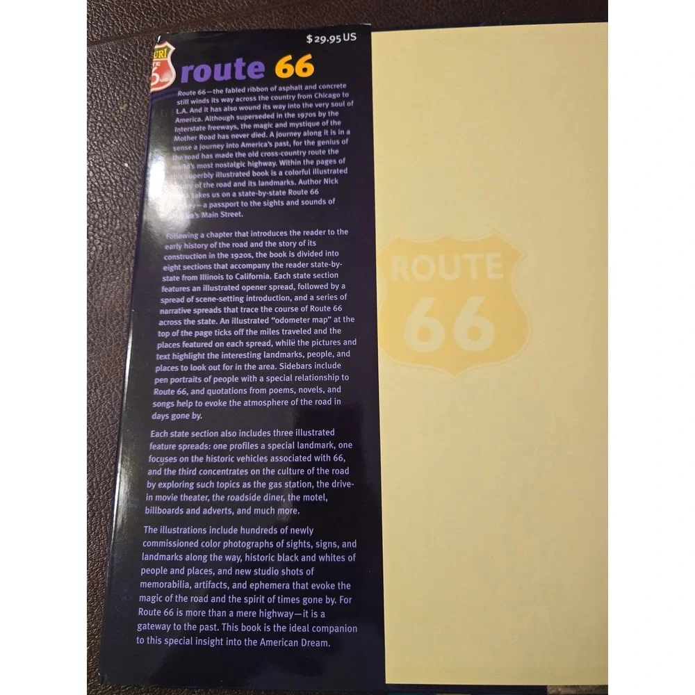 RT 66 2297 Miles from Chicago to LA by Nick Freeth Good condition‎